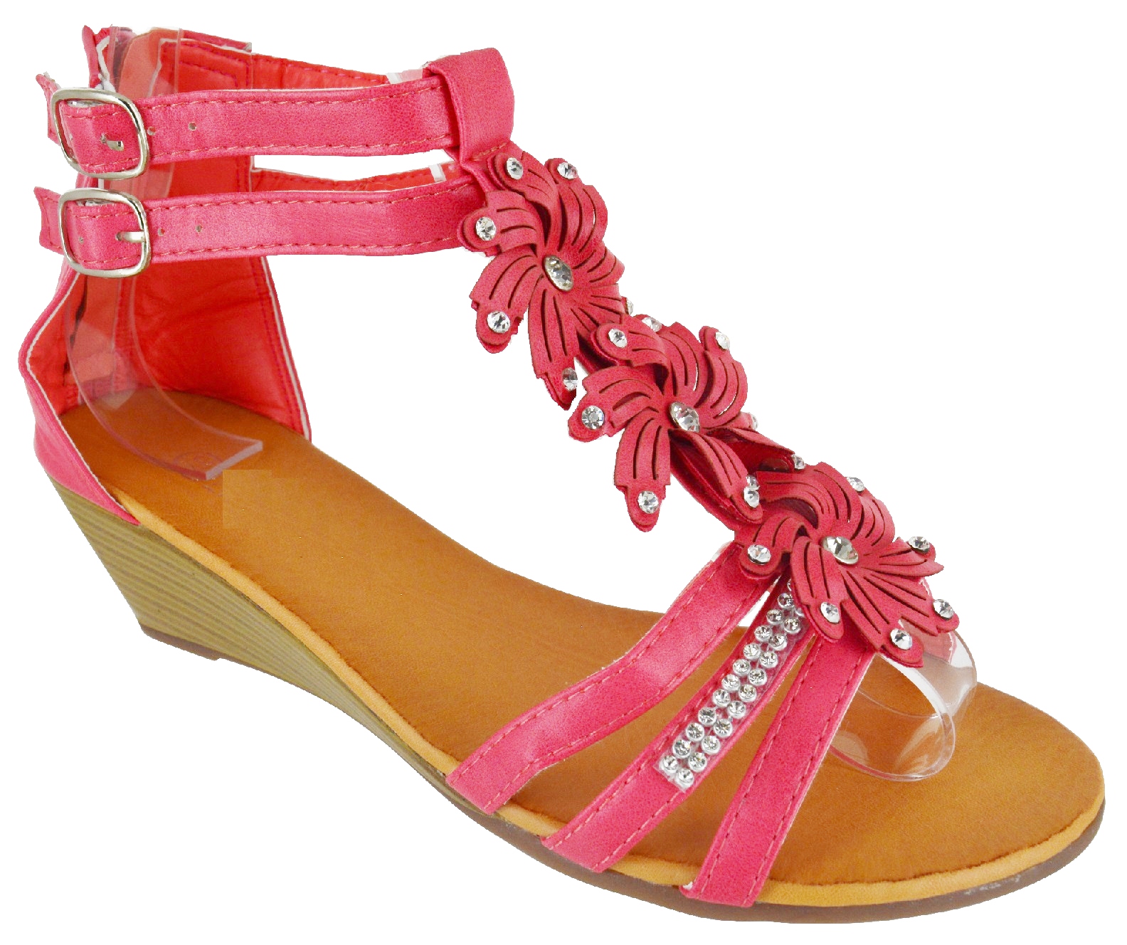 womens wedge sandals size 3